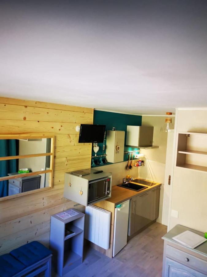Studio Chaleureux A Lanslevillard Val Cenis 2 Pers Exterior foto
