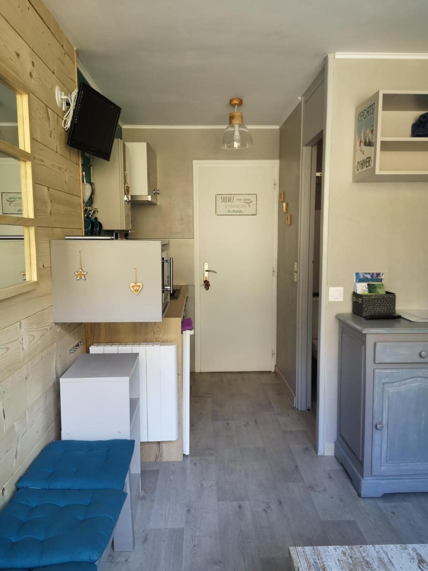 Studio Chaleureux A Lanslevillard Val Cenis 2 Pers Exterior foto